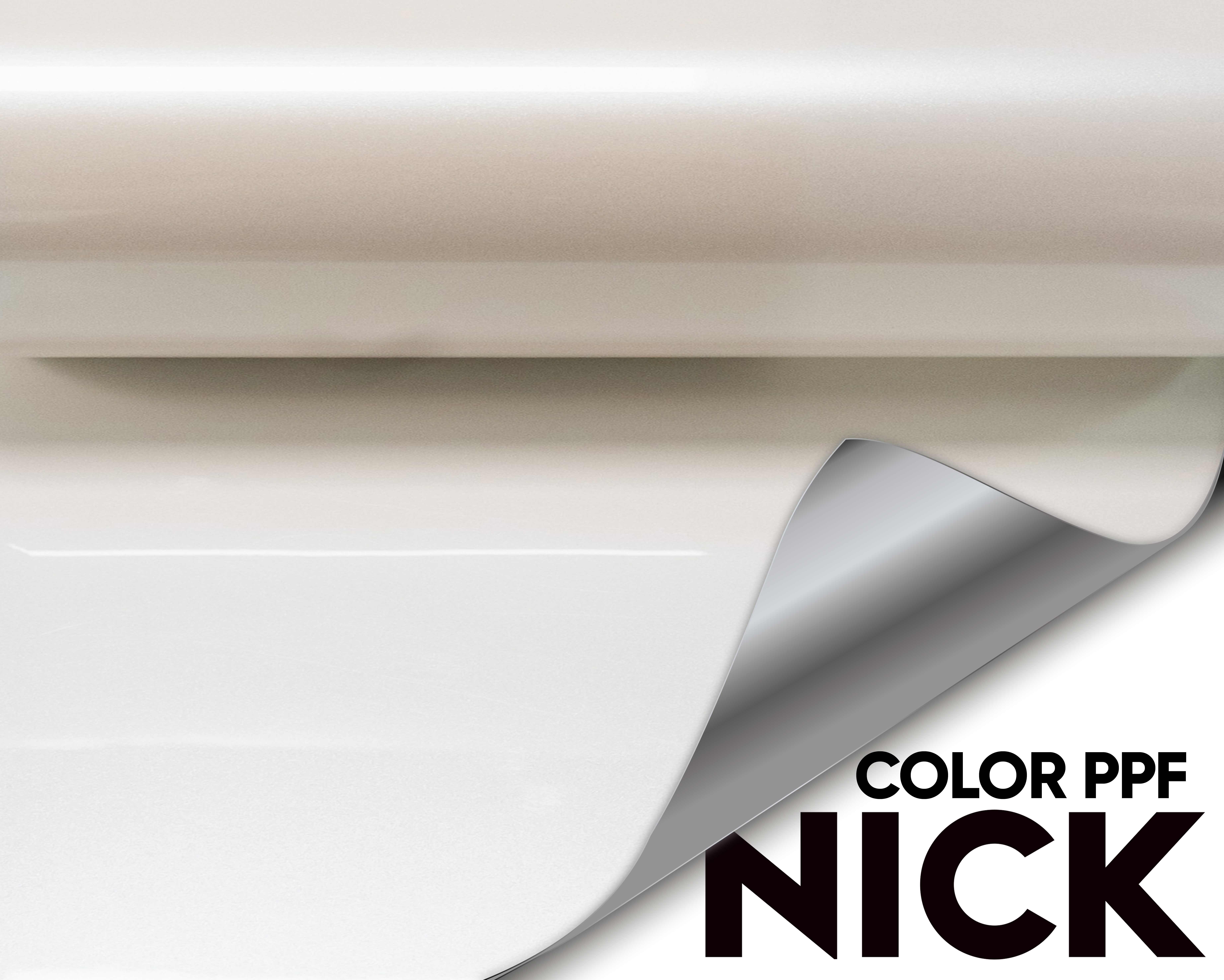 NICK TPU Car Wrap Bright Moon White