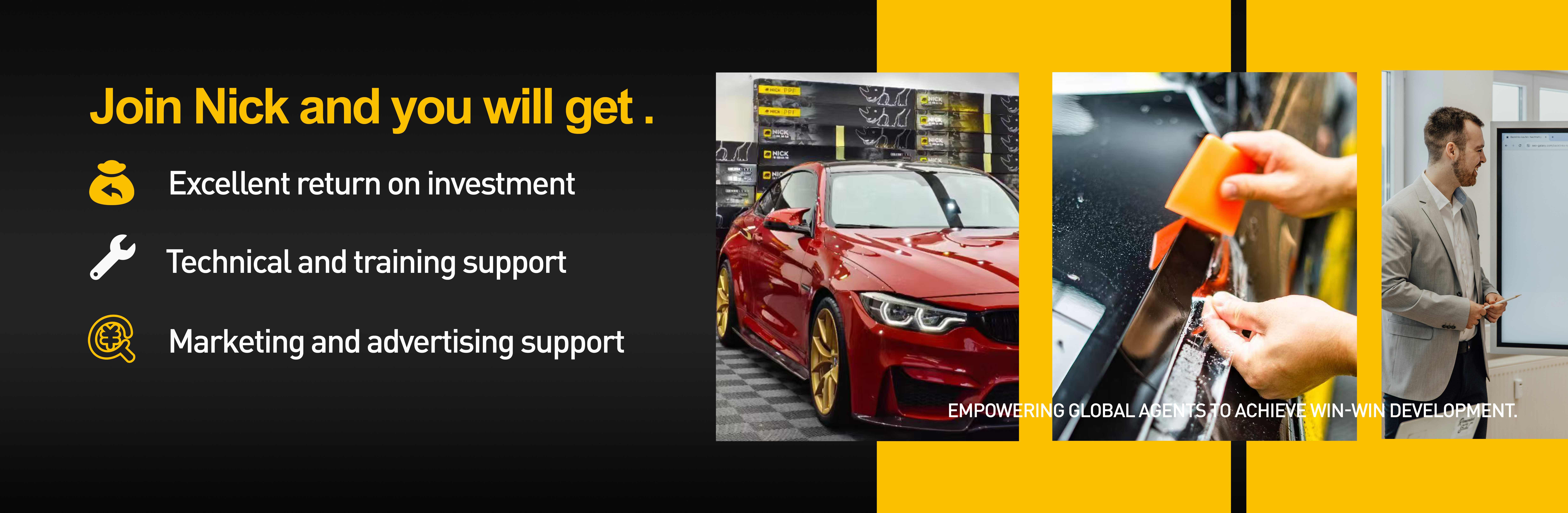 Nick Auto Film Global Partnership<br/> Recruitment Plan