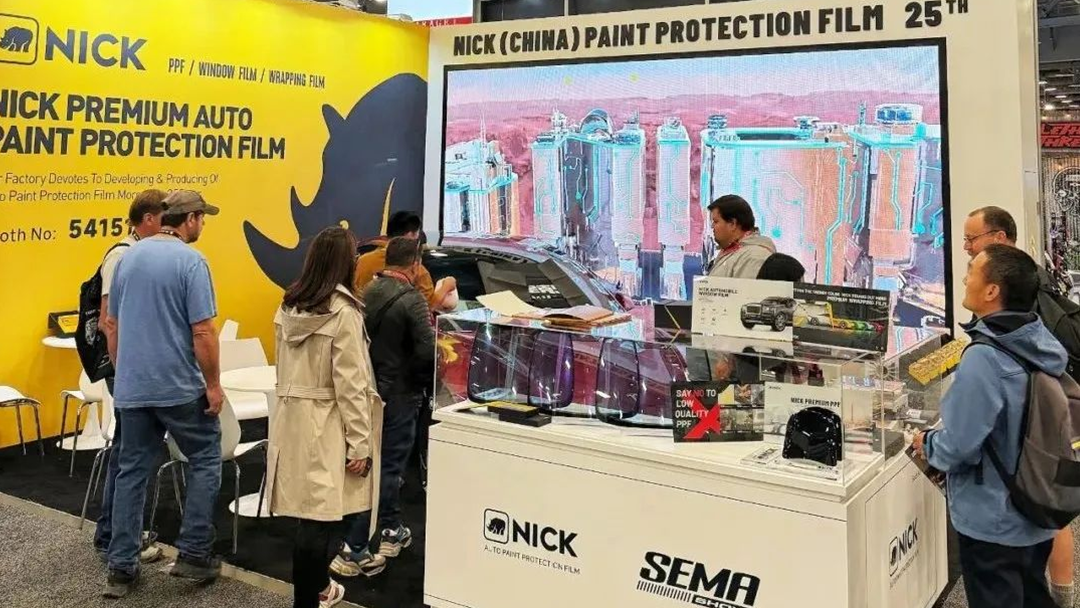 Nick | China Paint Production Film 25 years of national brand shines at the US SEMA exhibition