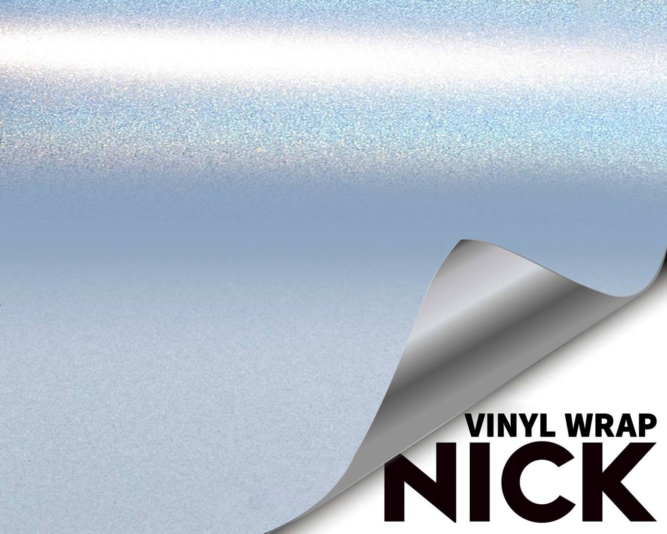 Satin Colorful Laser White 