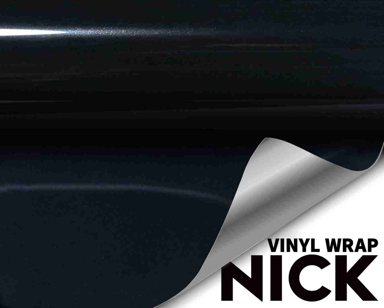 Piano Black Vinyl Wrap