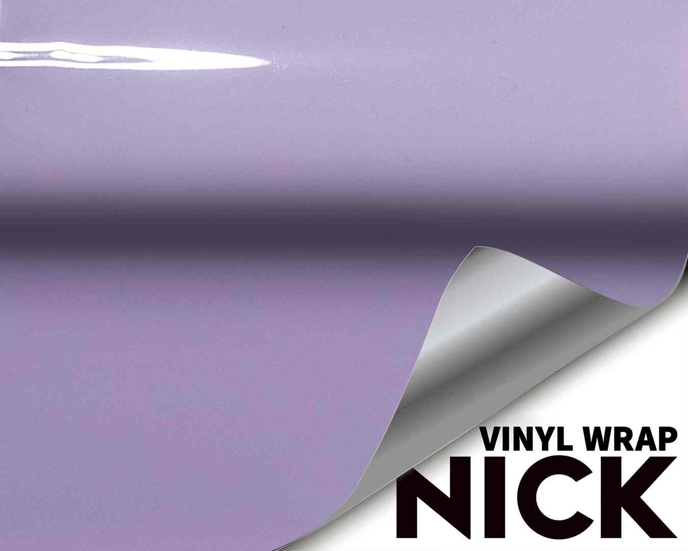 Misty Gray Purple Vinyl Wrap