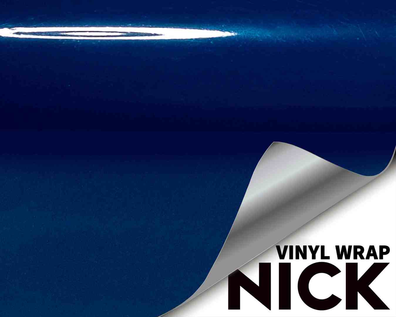 Deep Blue Vinyl Wrap