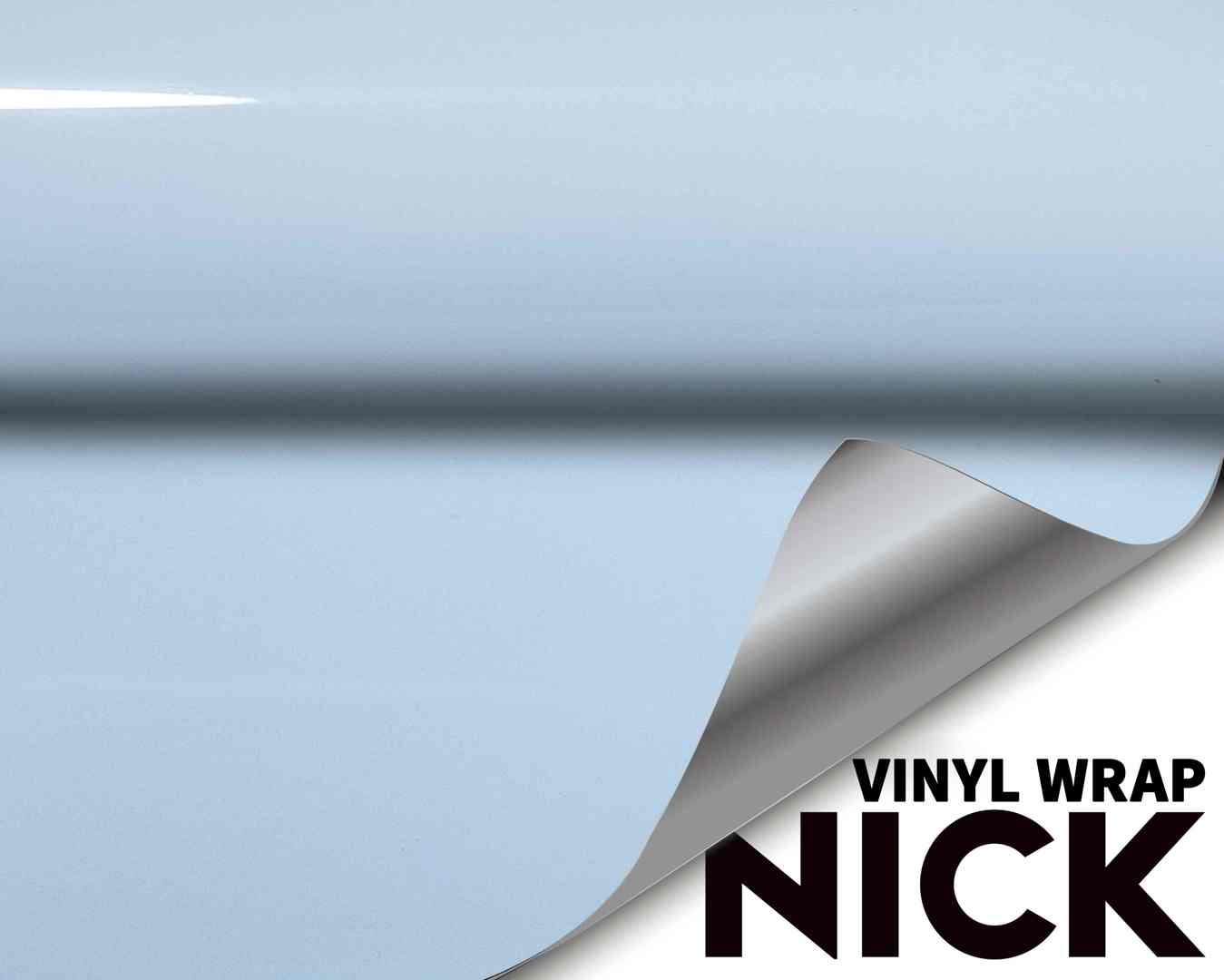 Crystal Sunny Mountain Blue Vinyl Wrap