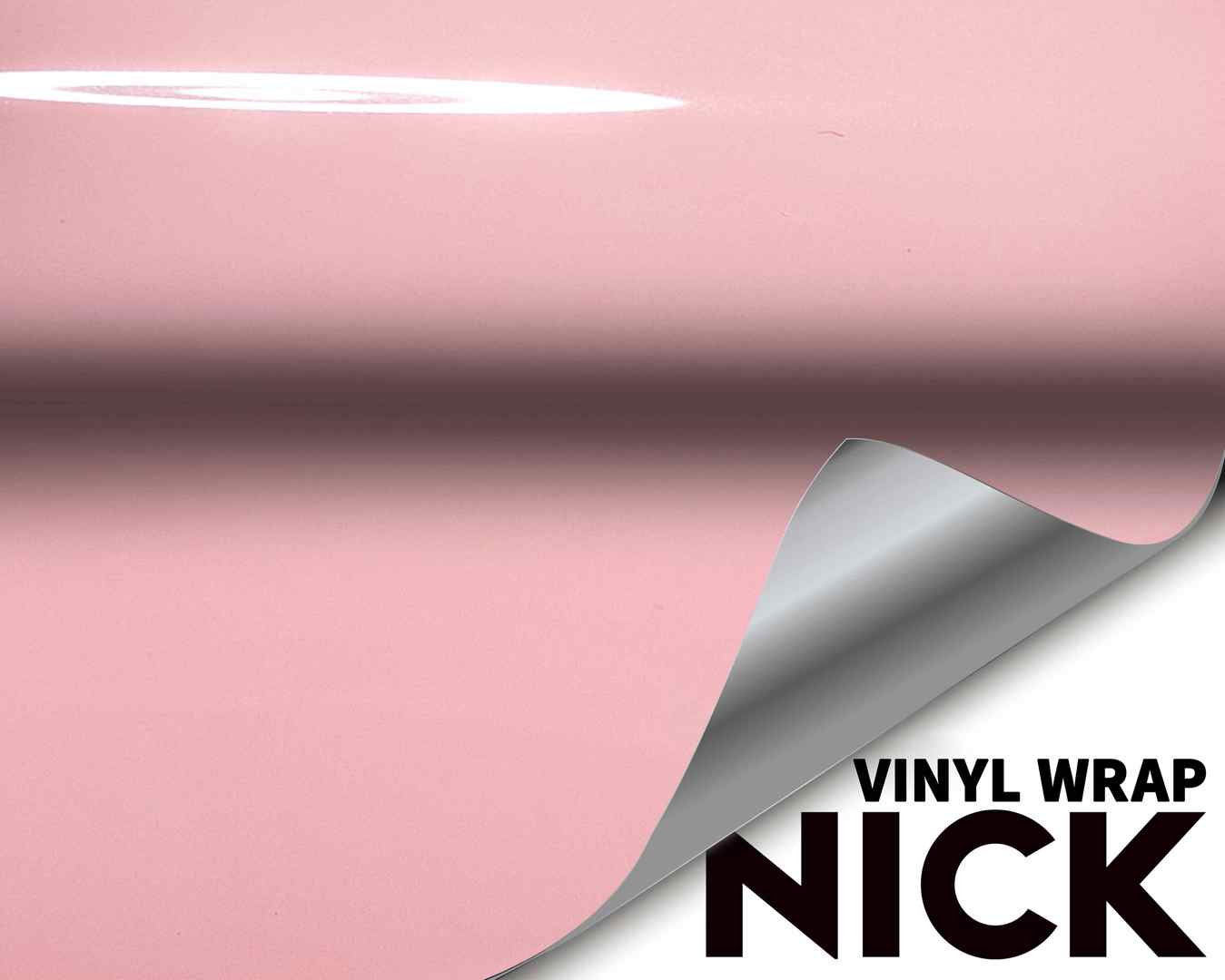 Crystal Shell Pink Vinyl Wrap