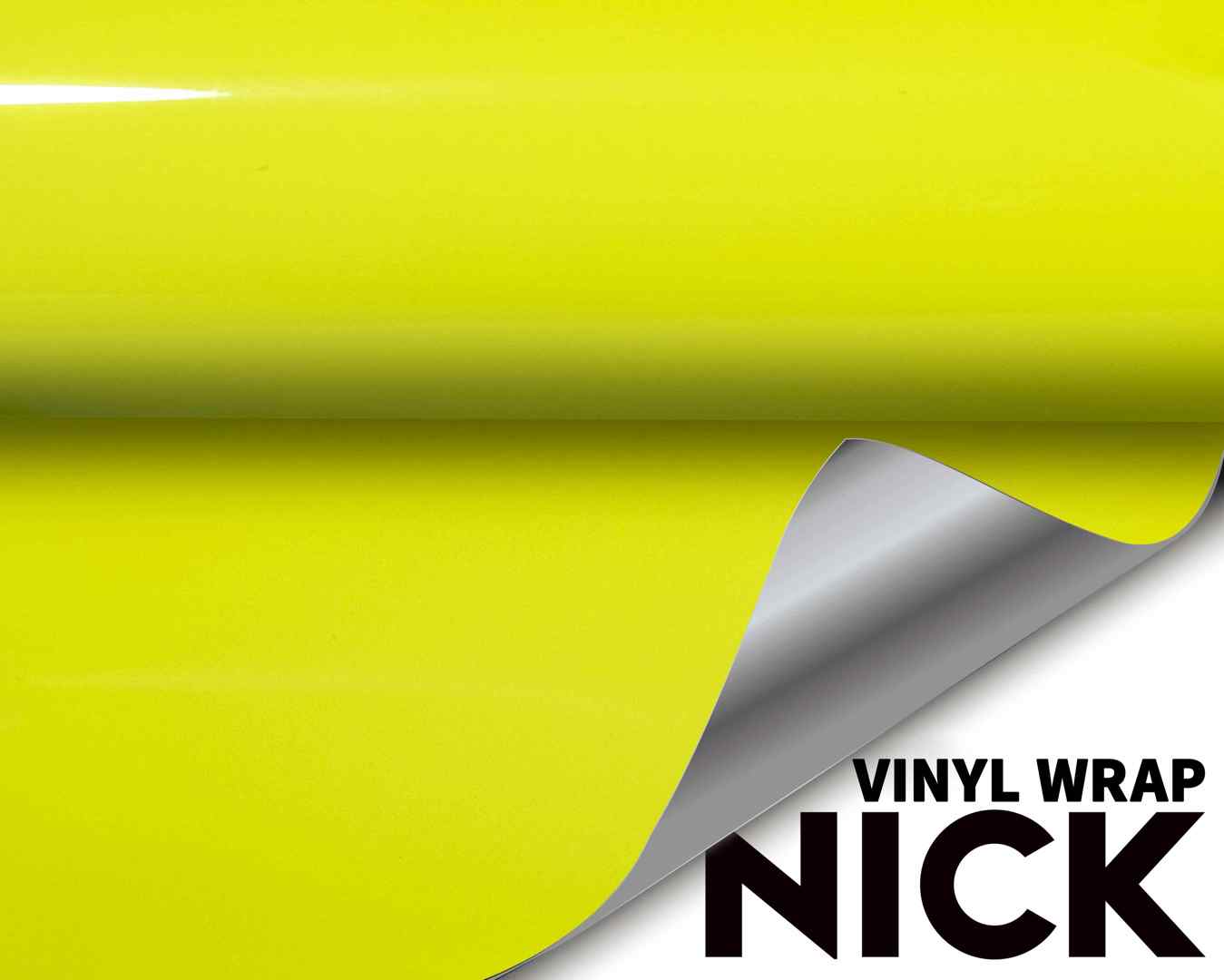 Crystal Acid Green Vinyl Wrap