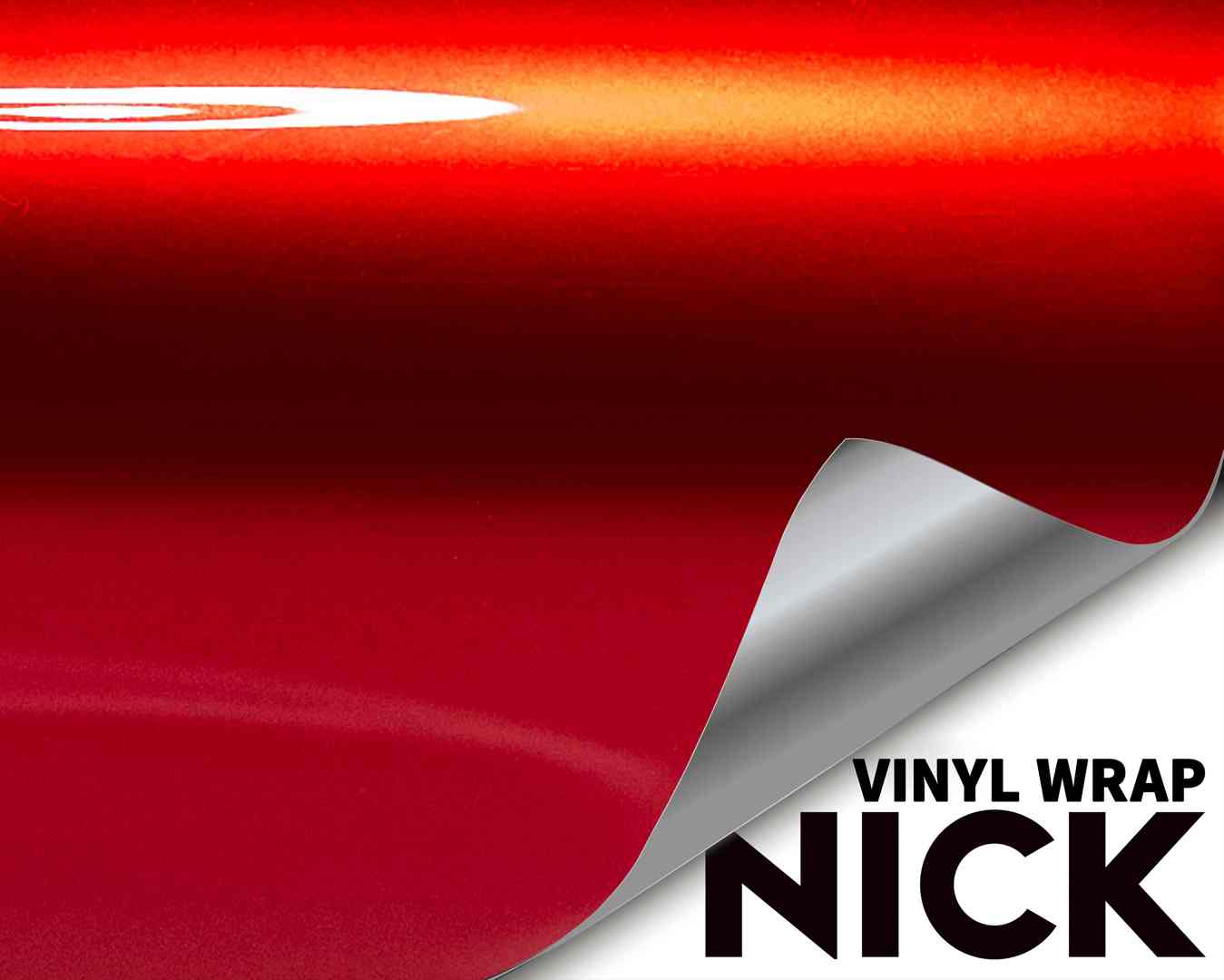 Liquid Soul Red Vinyl Wrap