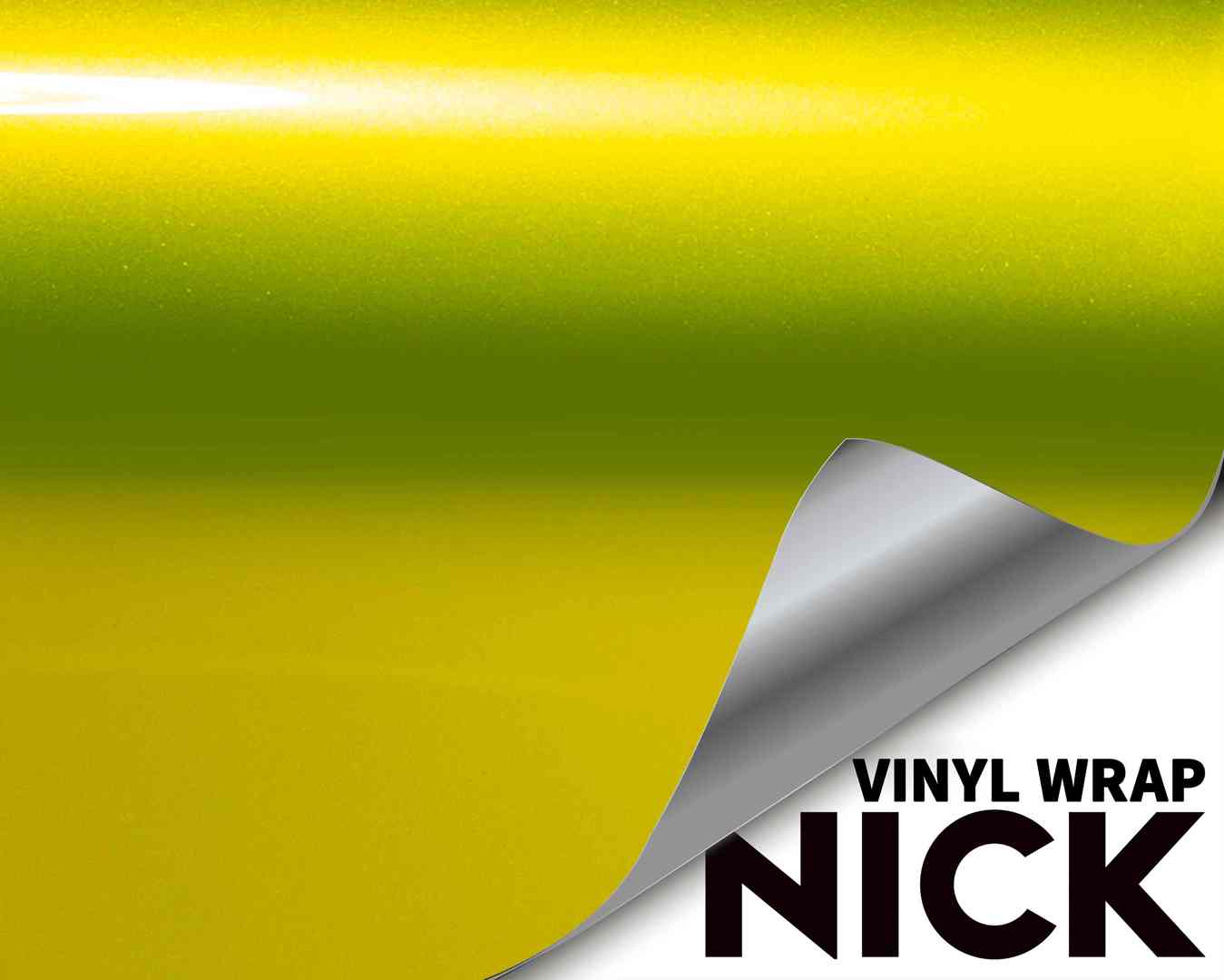 Liquid Lime Vinyl Wrap