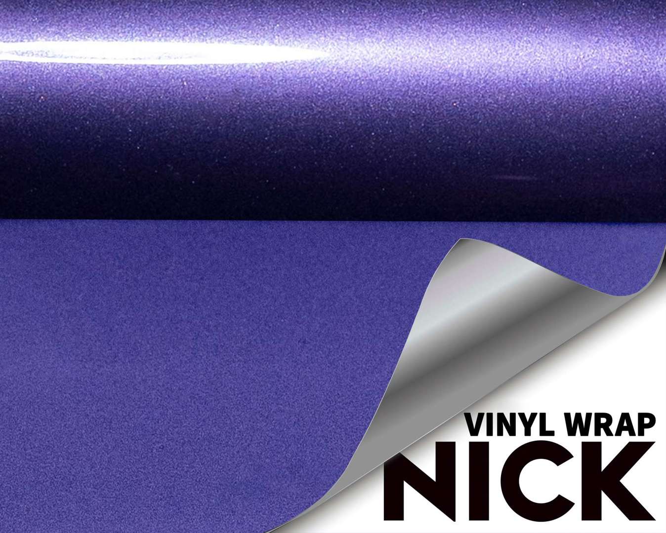 Liquid Galaxy Flash Purple Vinyl Wrap