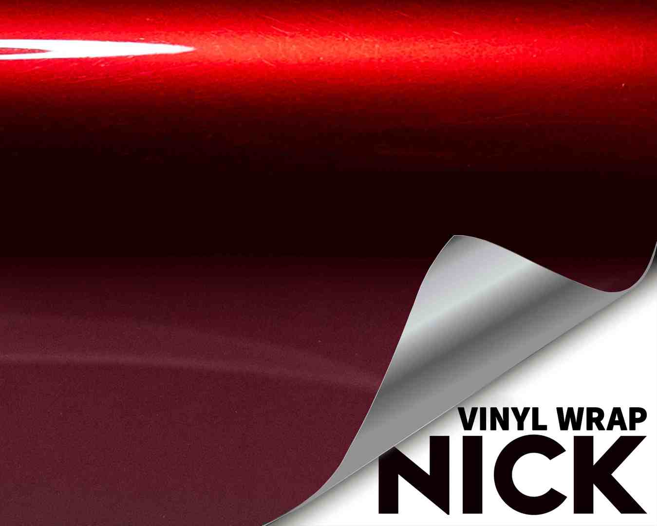 Liquid Dragon Blood Red Vinyl Wrap