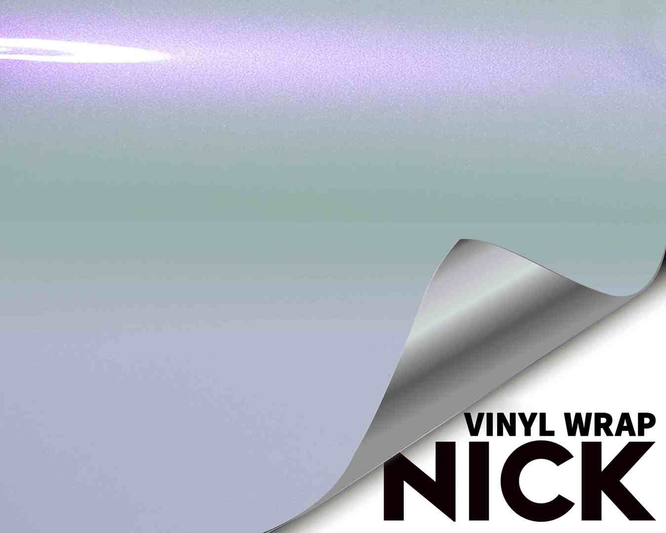 Phantom Gray Charm Purple Vinyl Wrap