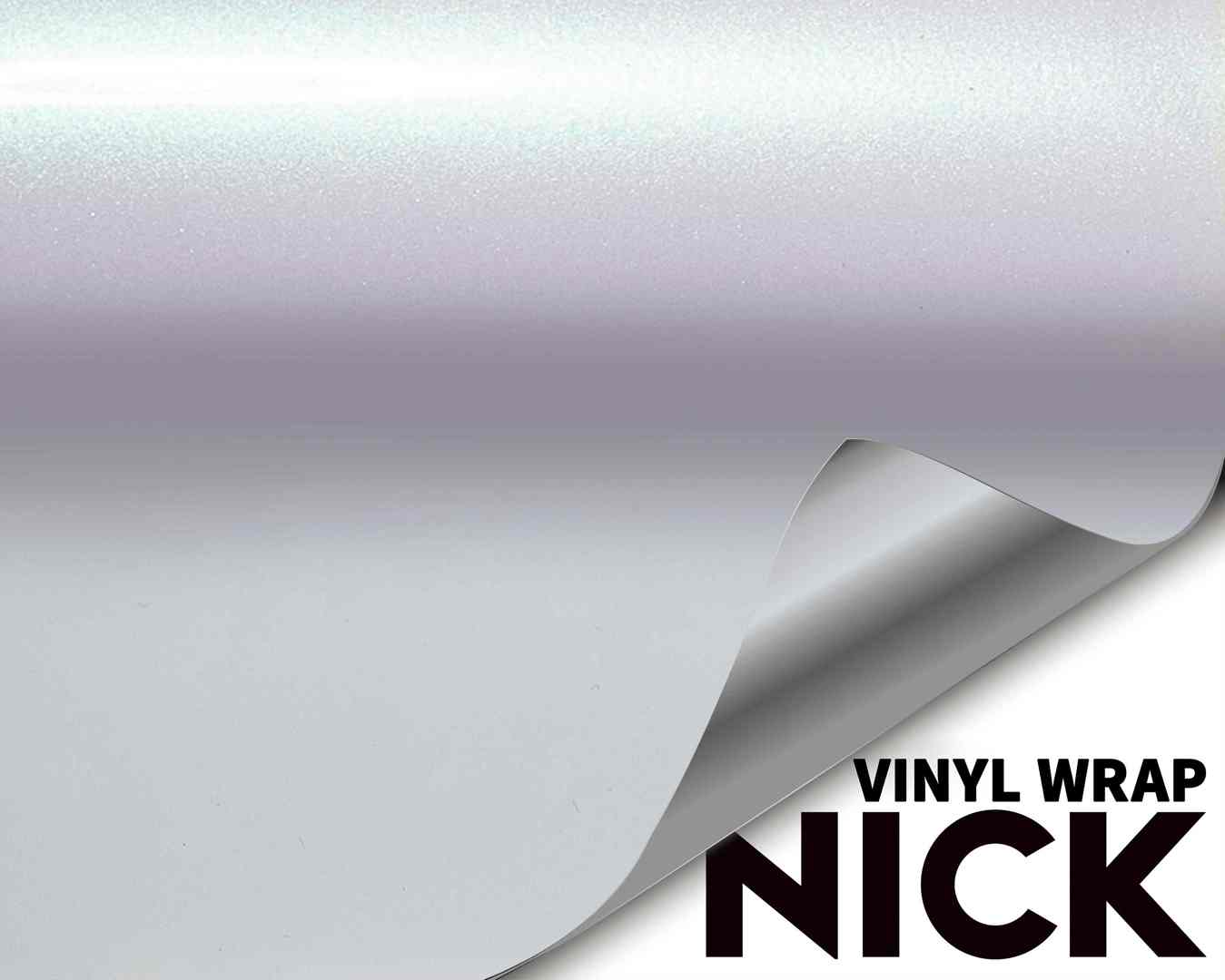 Dawn White Vinyl Wrap