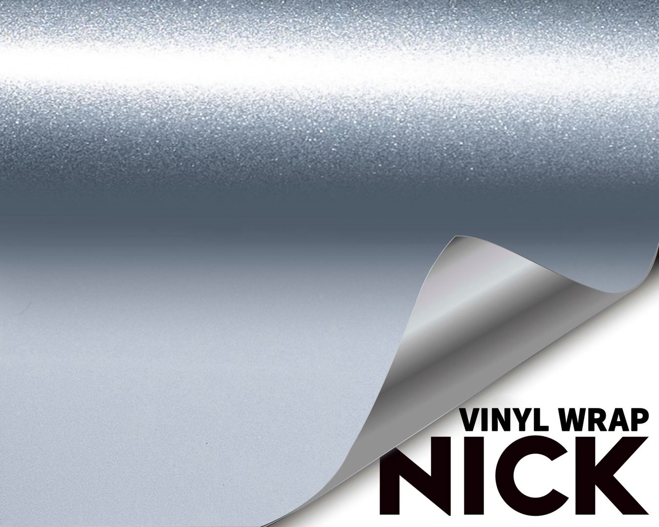 Ultra Bright Metal Silver Vinyl Wrap