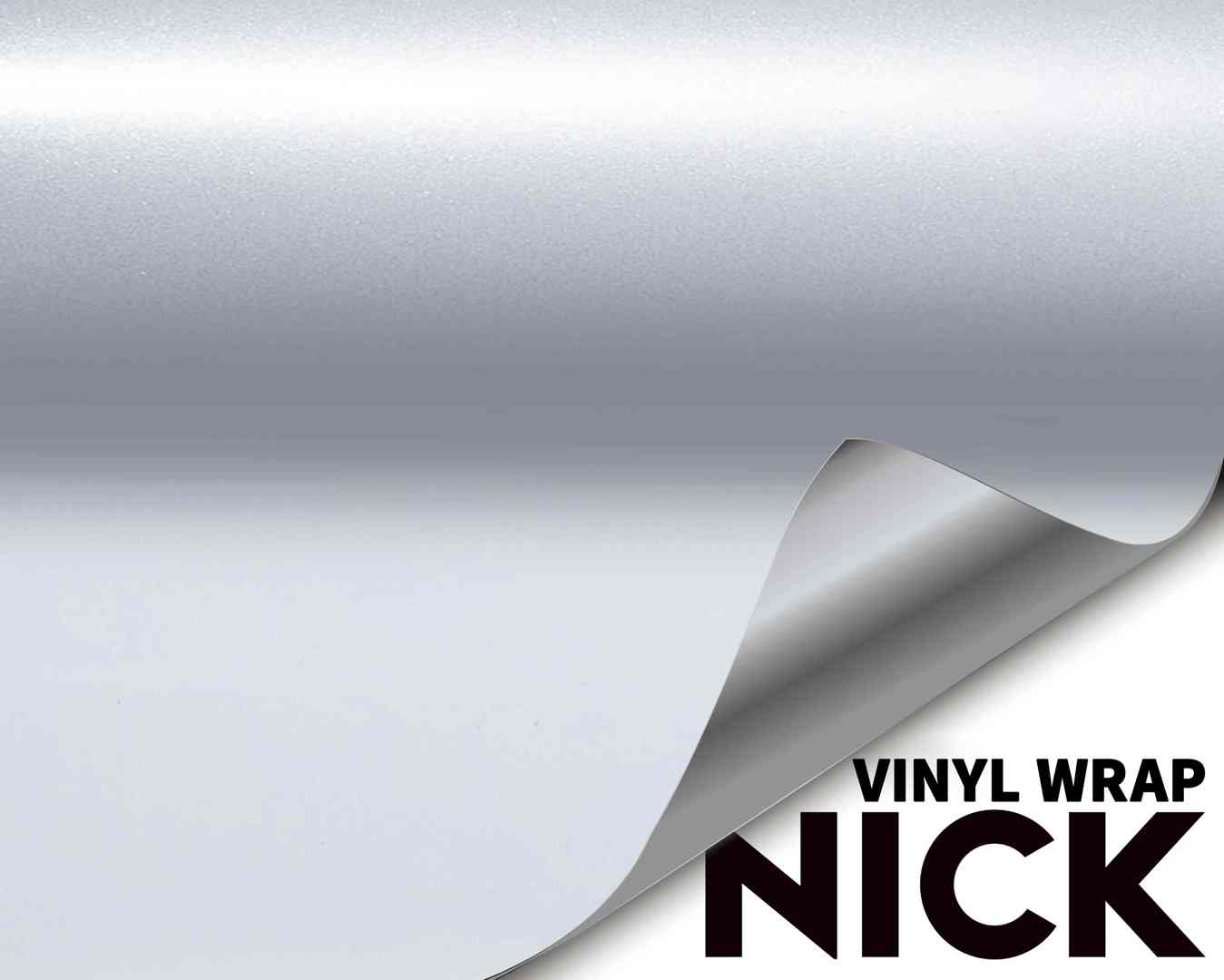 Ultra Bright Metal Pearl White Vinyl Wrap