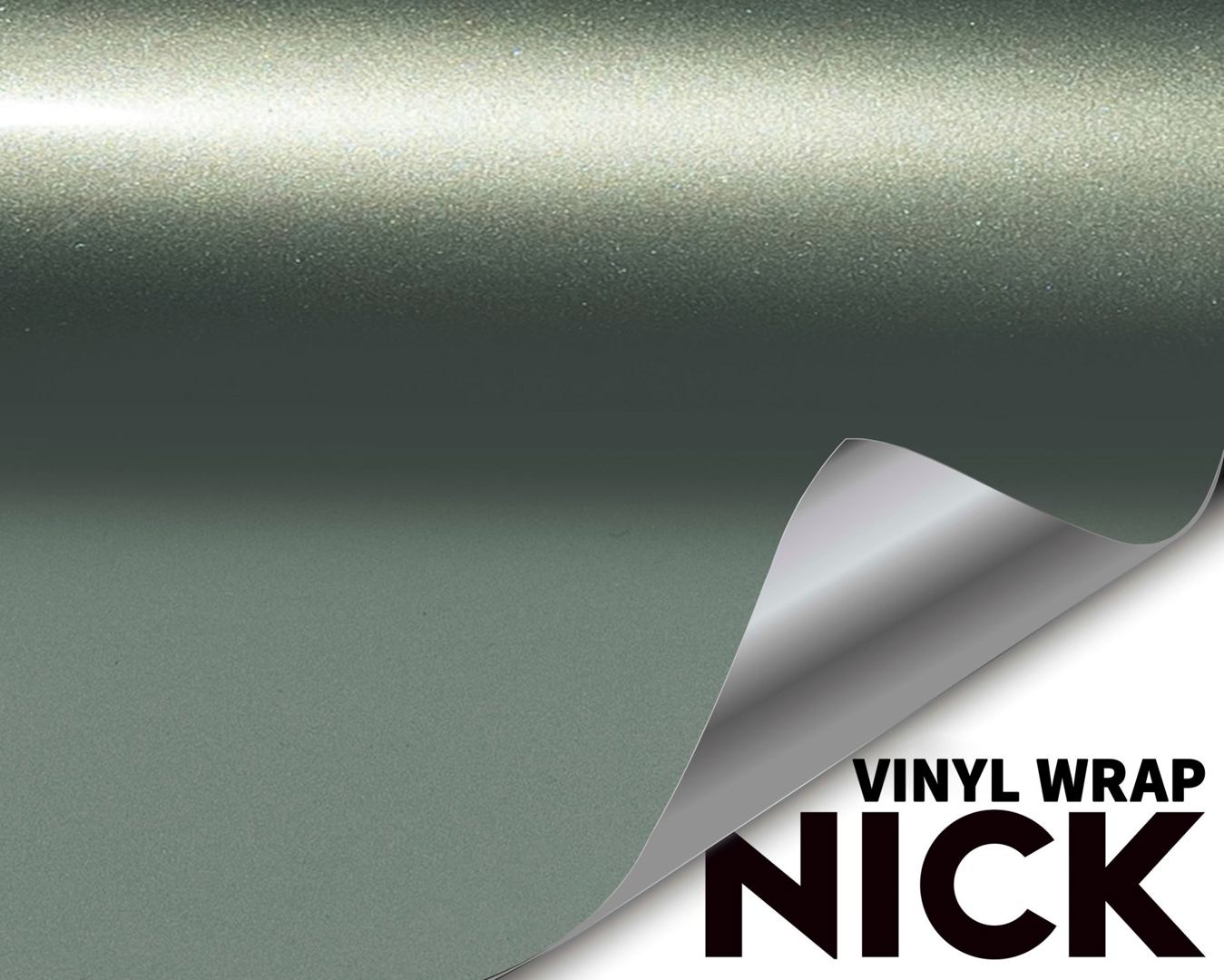 Ultra Bright Metal Green Vinyl Wrap