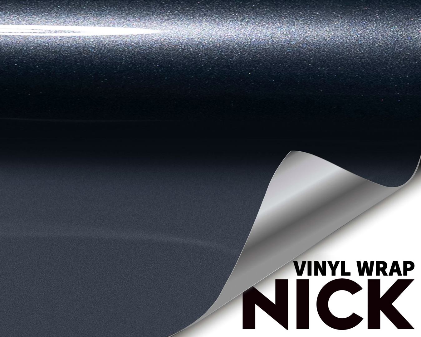 Ultra Bright Metal Deep Gray Vinyl Wrap