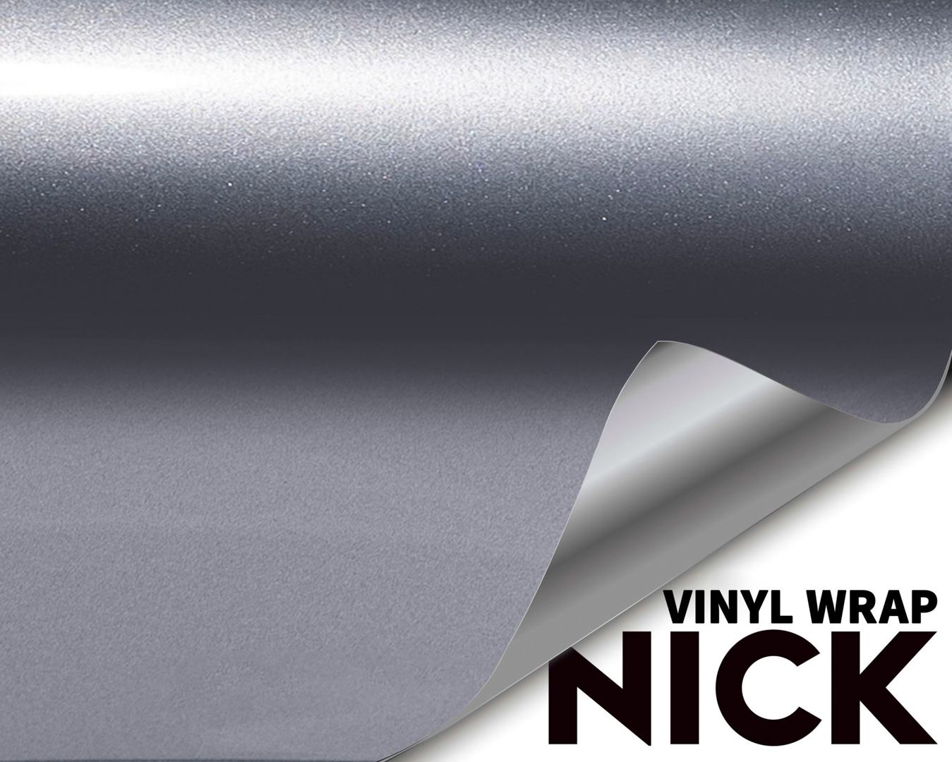 Ultra Bright Metal Battleship Gray Vinyl Wrap