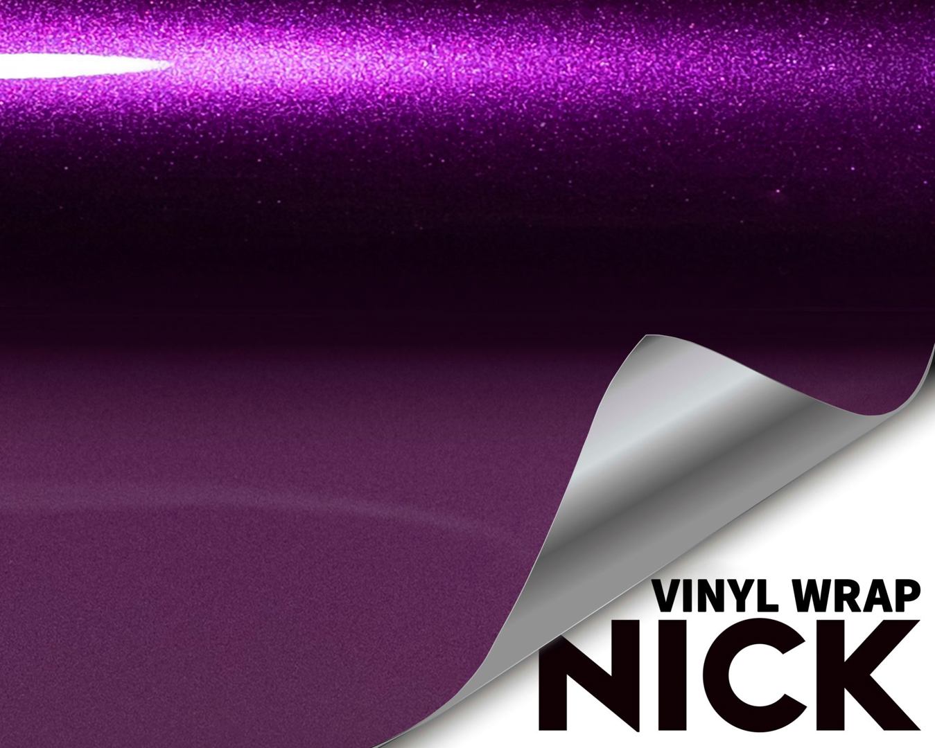 Starry Sky Purple Vinyl Wrap