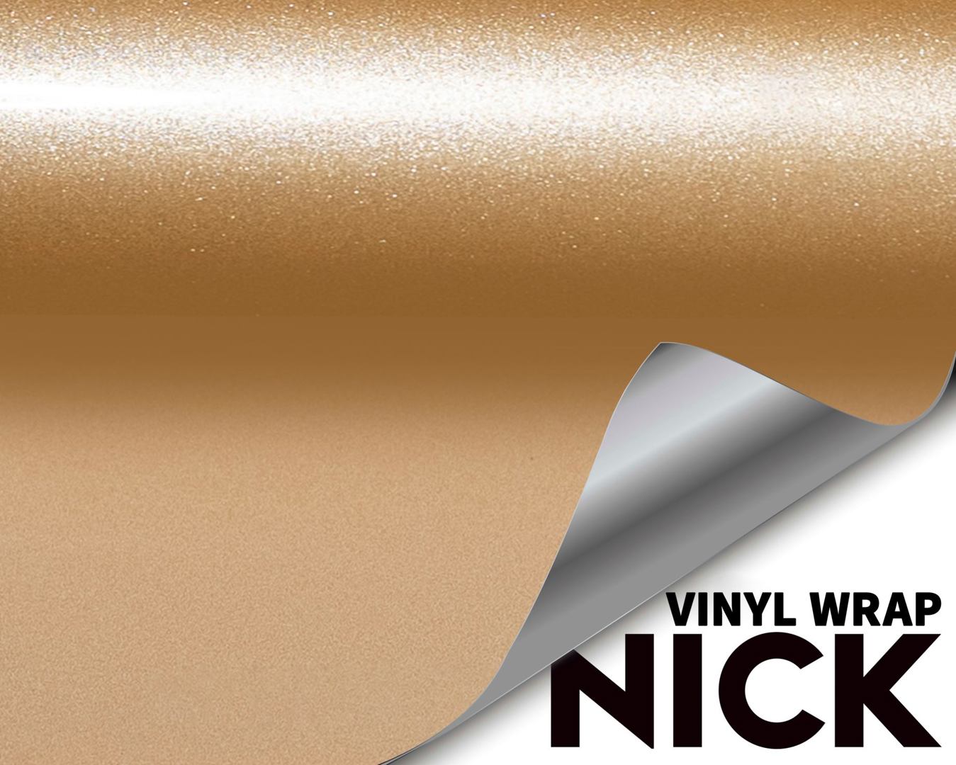 Jltra Bright Metal Phantom Gold Vinyl Wrap