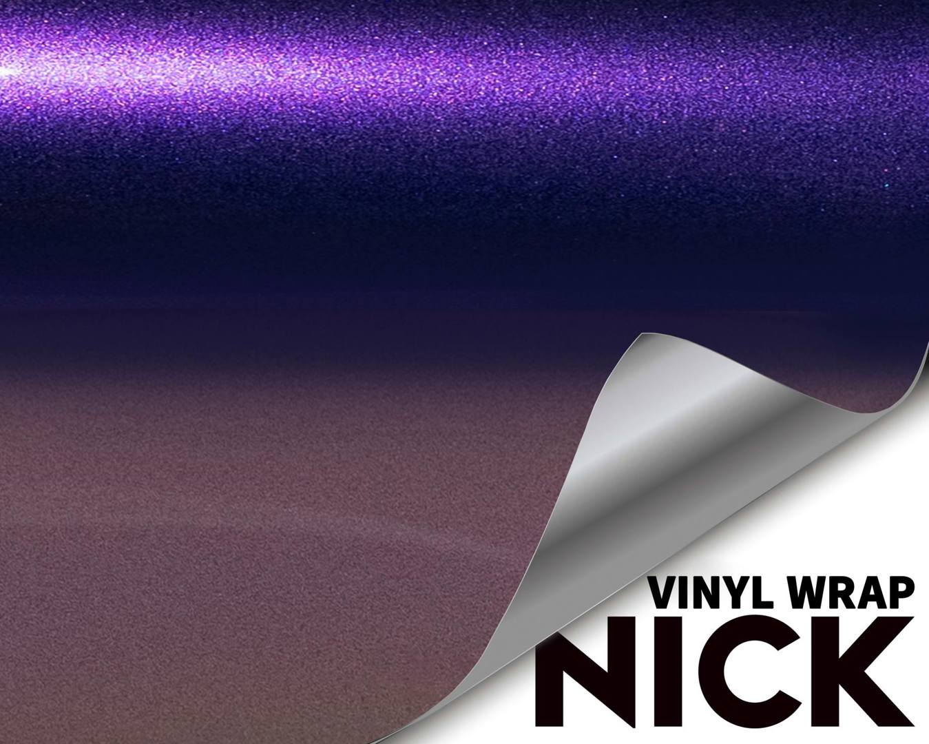 Knight Purple Unicorn Vinyl Wrap