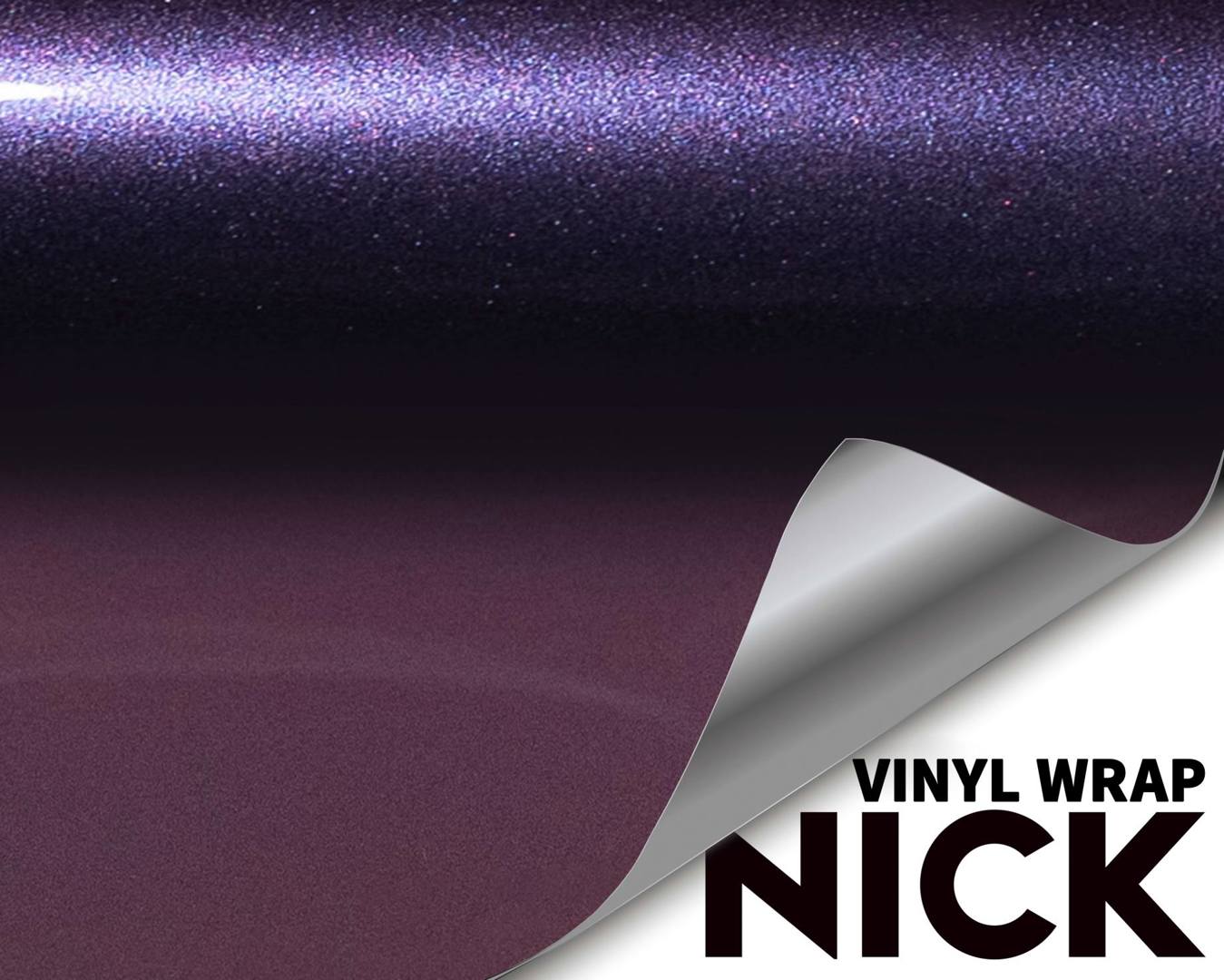 Knight Fire Dragon Purple Vinyl Wrap