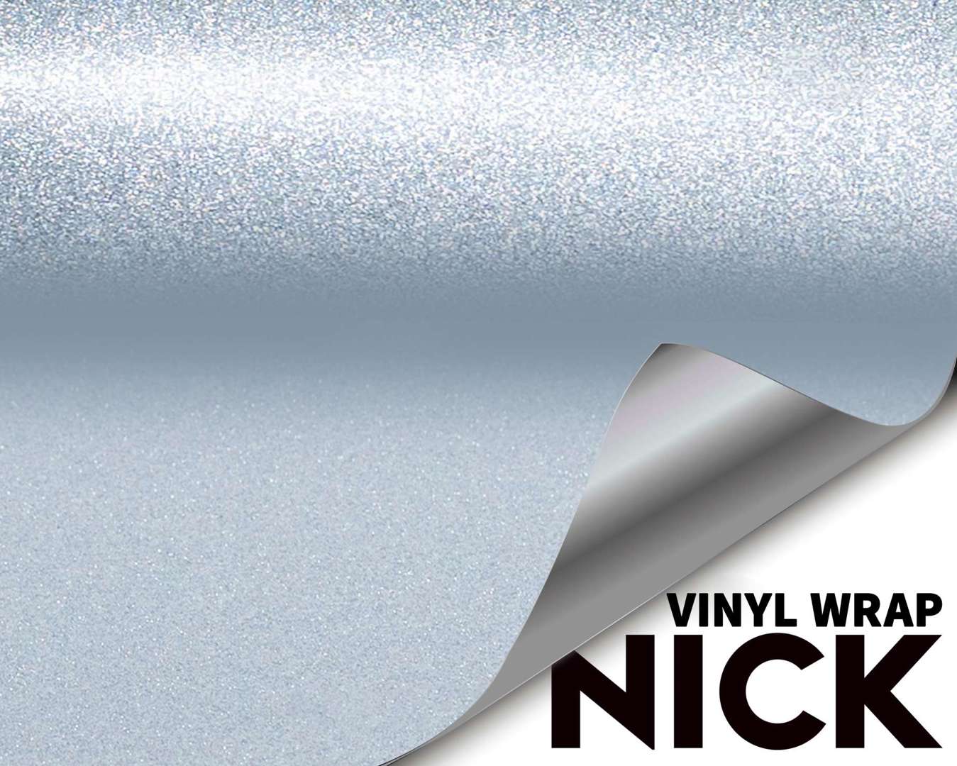 Ultra Matte Diamond Silver Vinyl Wrap