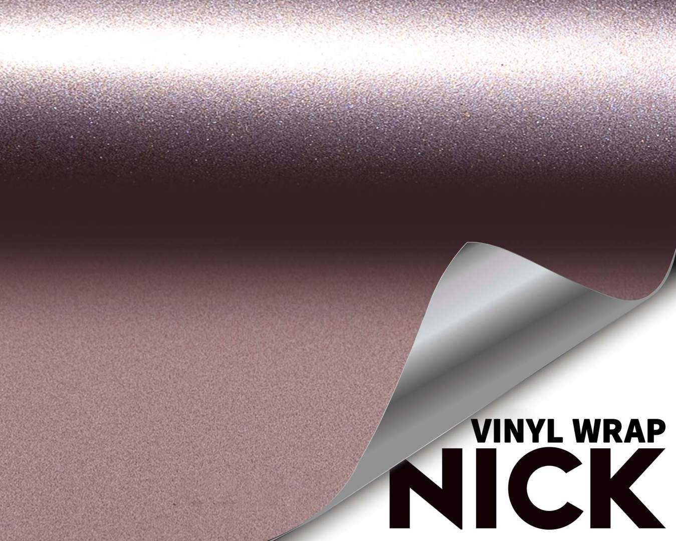 Ultra Matte Metal Rose Gold Vinyl Wrap