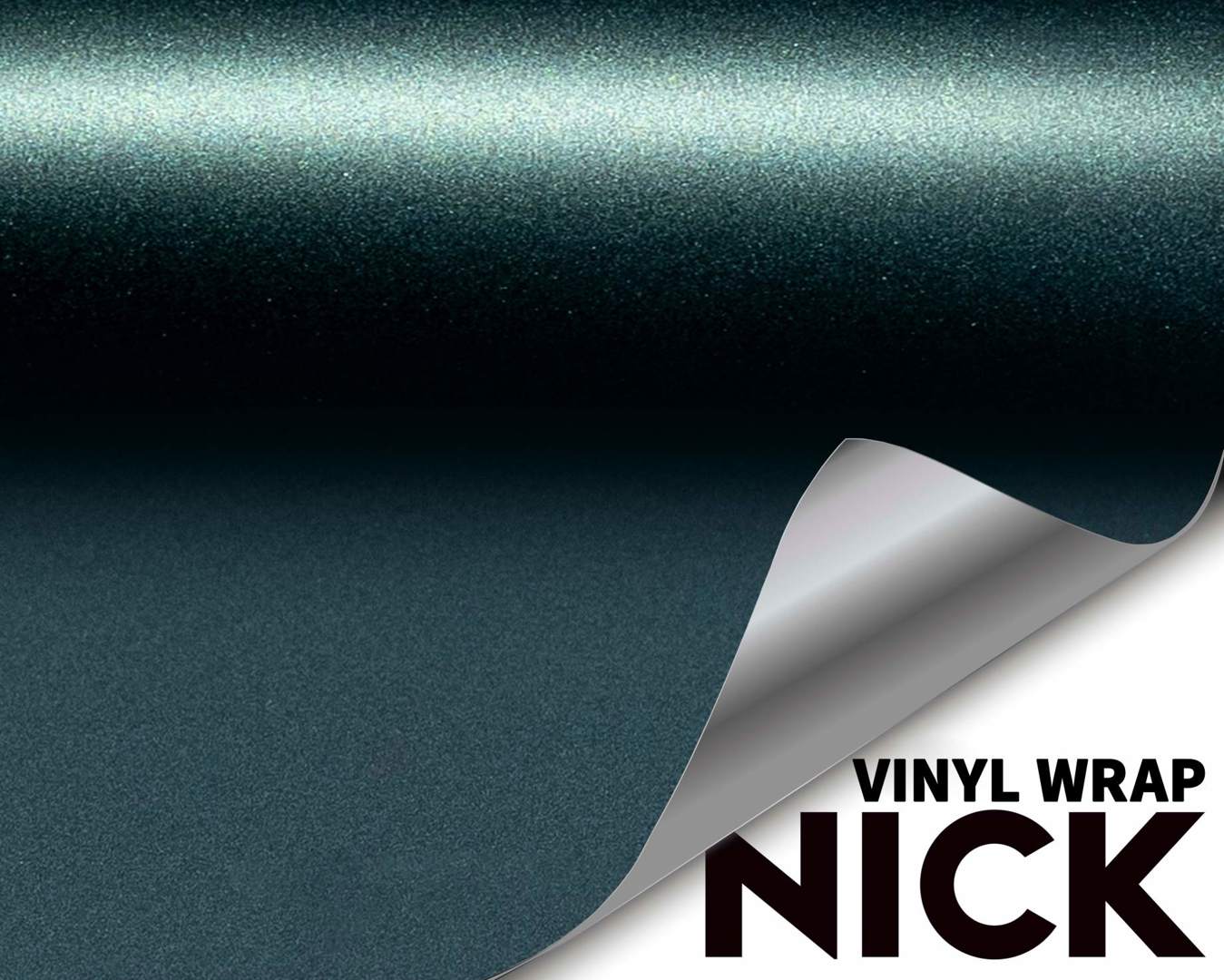 Ultra Matte Metal Night Green Vinyl Wrap