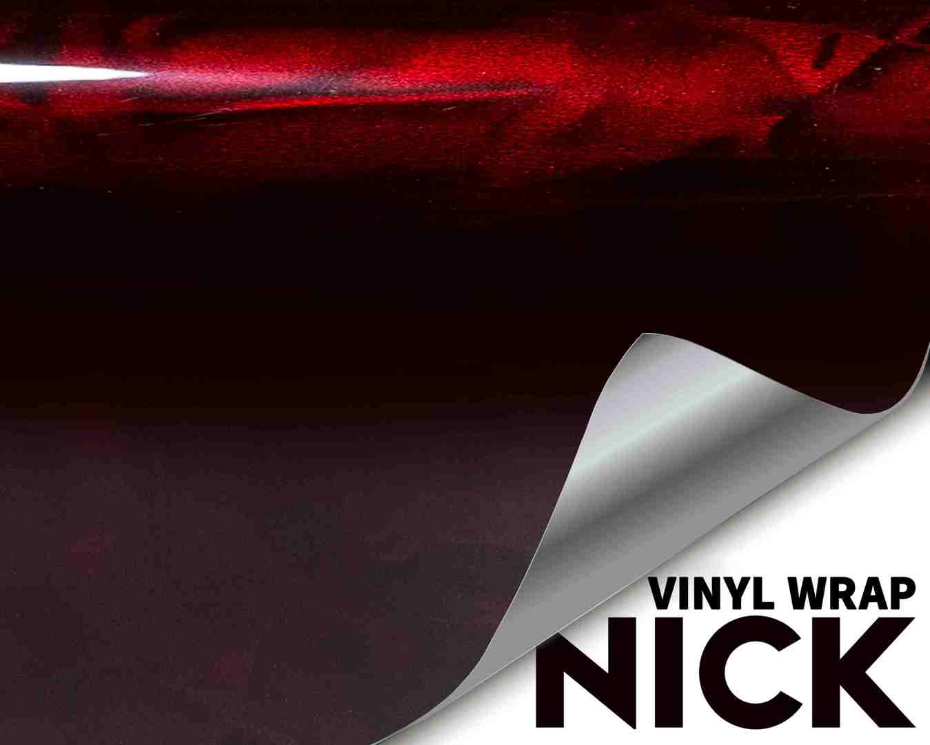 Fire Dragon Red Shadow Vinyl Wrap