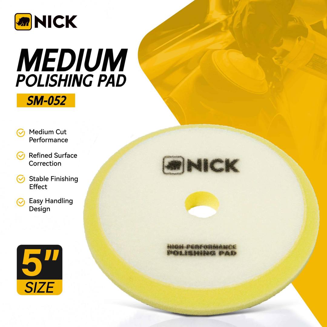 HIGH-PERFORNANCE POLISHING PAD 5″ 